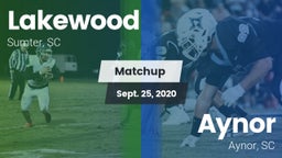 Matchup: Lakewood vs. Aynor  2020