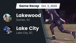 Recap: Lakewood  vs. Lake City  2020