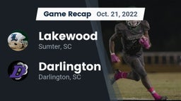 Recap: Lakewood  vs. Darlington  2022