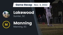 Recap: Lakewood  vs. Manning  2022