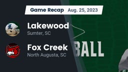 Recap: Lakewood  vs. Fox Creek  2023