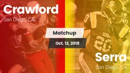Matchup: Crawford vs. Serra  2018