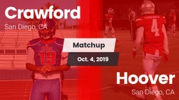 Matchup: Crawford vs. Hoover  2019
