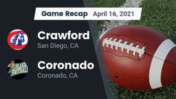 Recap: Crawford  vs. Coronado  2021