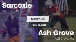 Matchup: Sarcoxie vs. Ash Grove  2018