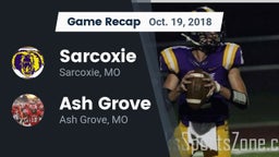 Recap: Sarcoxie  vs. Ash Grove  2018
