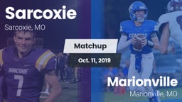 Matchup: Sarcoxie vs. Marionville  2019