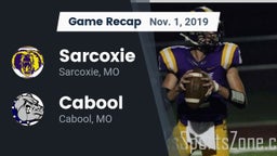 Recap: Sarcoxie  vs. Cabool  2019