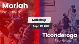 Matchup: Moriah vs. Ticonderoga  2017