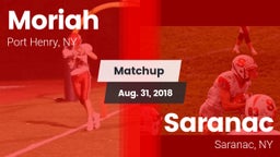 Matchup: Moriah vs. Saranac  2018