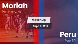 Matchup: Moriah vs. Peru  2018