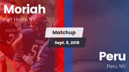 Matchup: Moriah vs. Peru  2018