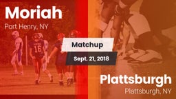 Matchup: Moriah vs. Plattsburgh  2018