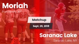 Matchup: Moriah vs. Saranac Lake  2018