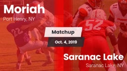 Matchup: Moriah vs. Saranac Lake  2019