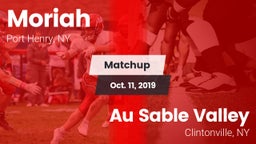 Matchup: Moriah vs. Au Sable Valley  2019