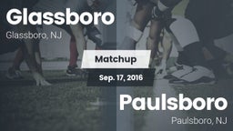 Matchup: Glassboro vs. Paulsboro  2016