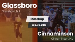 Matchup: Glassboro vs. Cinnaminson  2016