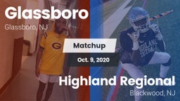 Matchup: Glassboro vs. Highland Regional  2020