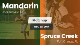 Matchup: Mandarin vs. Spruce Creek  2017