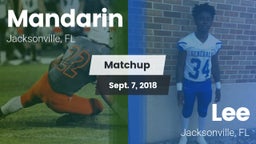 Matchup: Mandarin vs. Lee  2018