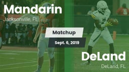 Matchup: Mandarin vs. DeLand  2019