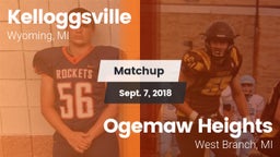 Matchup: Kelloggsville vs. Ogemaw Heights  2018