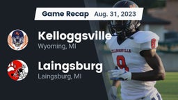 Recap: Kelloggsville  vs. Laingsburg  2023