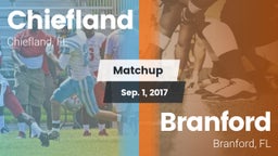 Matchup: Chiefland vs. Branford  2017