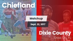 Matchup: Chiefland vs. Dixie County  2017