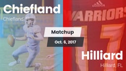 Matchup: Chiefland vs. Hilliard  2017