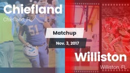 Matchup: Chiefland vs. Williston  2017