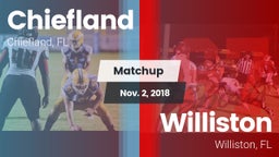 Matchup: Chiefland vs. Williston  2018