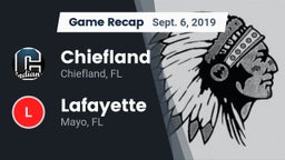 Recap: Chiefland  vs. Lafayette  2019