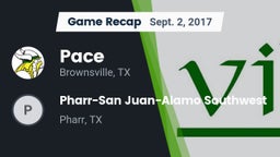 Recap: Pace  vs. Pharr-San Juan-Alamo Southwest  2017
