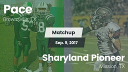 Matchup: Pace vs. Sharyland Pioneer  2017