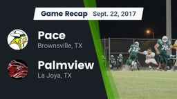 Recap: Pace  vs. Palmview  2017