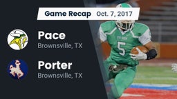 Recap: Pace  vs. Porter  2017