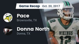 Recap: Pace  vs. Donna North  2017