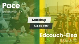 Matchup: Pace vs. Edcouch-Elsa  2017