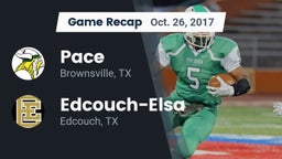 Recap: Pace  vs. Edcouch-Elsa  2017