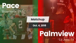Matchup: Pace vs. Palmview  2018