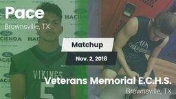 Matchup: Pace vs. Veterans Memorial E.C.H.S. 2018