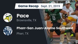 Recap: Pace  vs. Pharr-San Juan-Alamo Southwest  2019