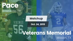 Matchup: Pace vs. Veterans Memorial  2019