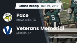 Recap: Pace  vs. Veterans Memorial  2019