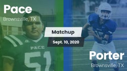 Matchup: Pace vs. Porter  2020