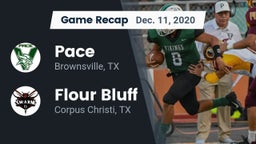 Recap: Pace  vs. Flour Bluff  2020