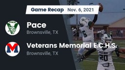 Recap: Pace  vs. Veterans Memorial E.C.H.S. 2021