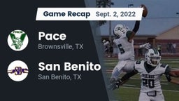Recap: Pace  vs. San Benito  2022
